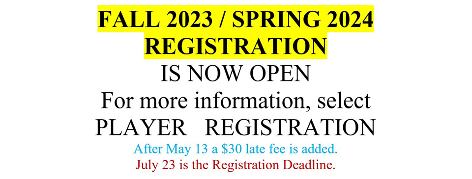 Fall 2023 Spring 2024 REGISTRATION