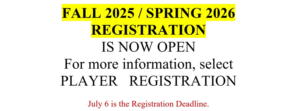 Fall 2025 Spring 2026 REGISTRATION